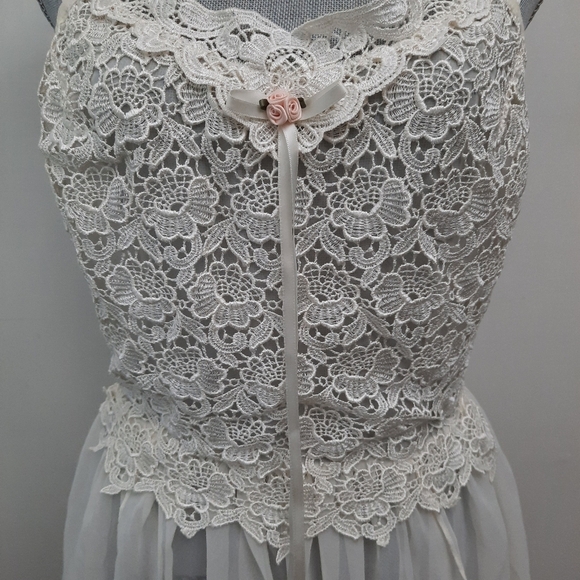 Vintage Just Flora babydoll  lingerie - Picture 3 of 6